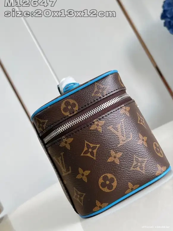 Official oldcobbler VUITTON MINI NICE LOUIS 0623